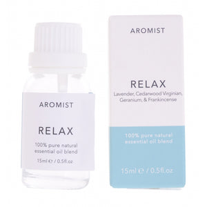 Aromist Relax 100% Pure Natural Essential Oil Blend - 15ml Single Bottle