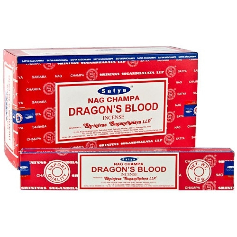 Satya Sai Baba Dragons Blood Masala Incense 15gm - My Wish List Gifts