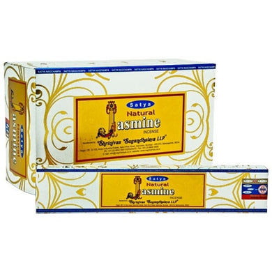Satya Sai Baba Natural Jasmine Masala Incense 15gm - My Wish List Gifts