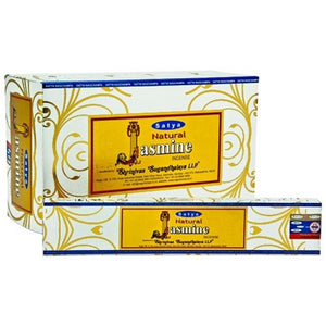 Satya Sai Baba Natural Jasmine Masala Incense 15gm - My Wish List Gifts