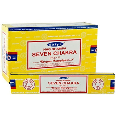 Satya Sai Baba Seven Chakra Masala Incense 15gm - My Wish List Gifts