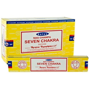 Satya Sai Baba Seven Chakra Masala Incense 15gm - My Wish List Gifts