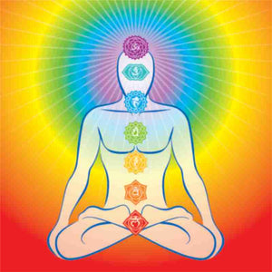 Chakra Triskele Art Greeting Card - My Wish List Gifts