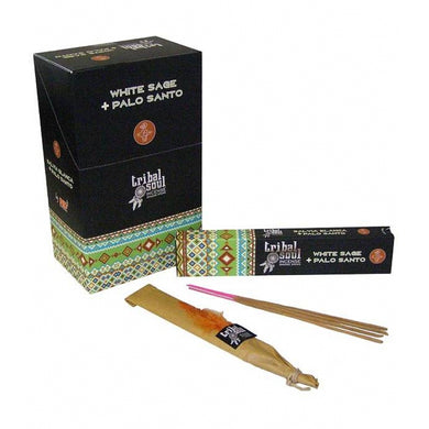 Tribal Soul White Sage and Palo Santo  Incense 15gm