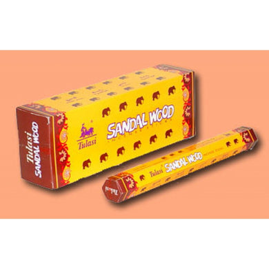 Tulasi Sandalwood Incense Hex 20gms (6 packets) - My Wish List Gifts