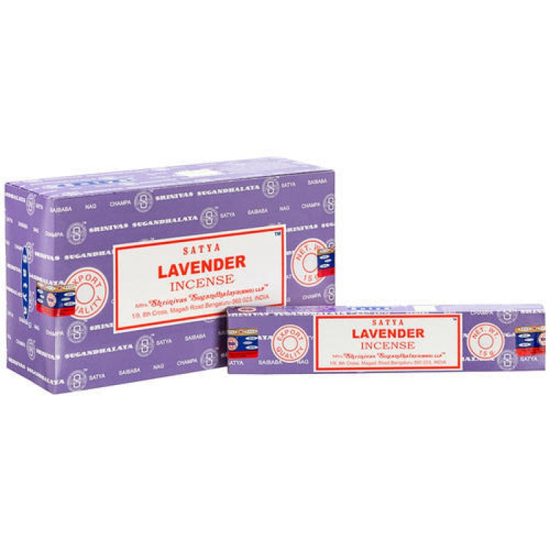 Satya Sai Baba Lavender Masala Incense 15gm - My Wish List Gifts