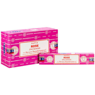 Satya Sai Baba Rose Masala Incense 15gm - My Wish List Gifts